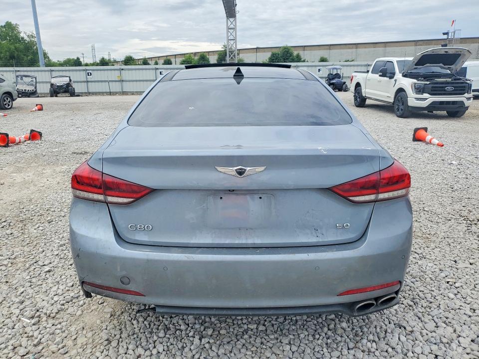 2017 Genesis VIN KMHGN4JFXHU178346 COPART salvage auction — FRONT END, Oh - Cert Of Title-Salvage, sold $800 on 2026-07-31 (photo 6)