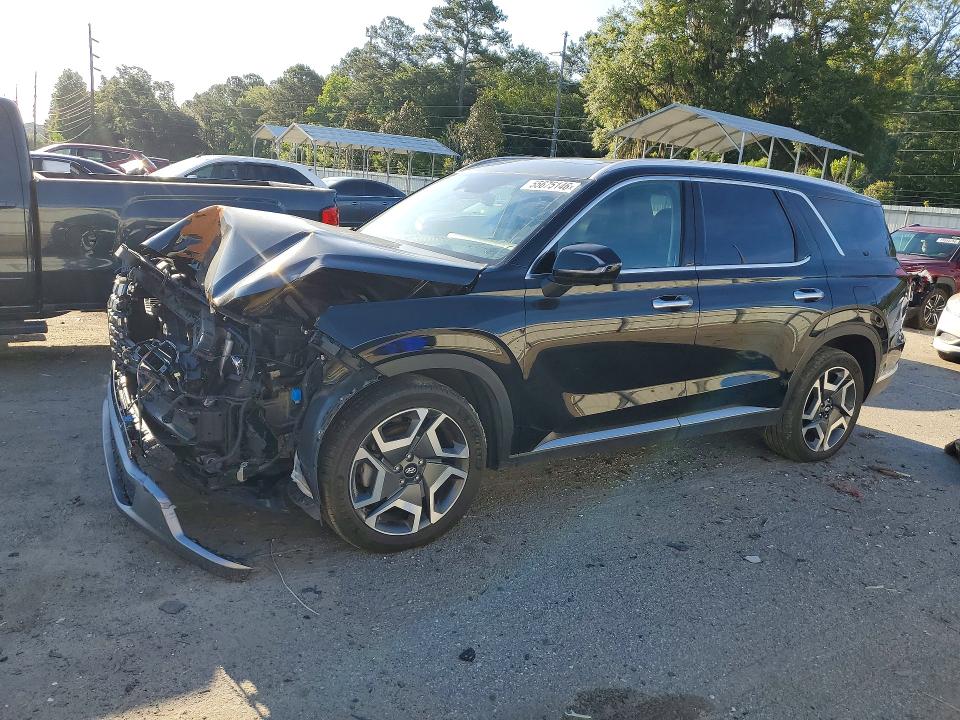 2024 Hyundai Palisade VIN KM8R5DGE3RU652100 COPART salvage auction — FRONT END, Ga - Cert Of Title-Salvage, sold $13,400 on 2026-07-30 (photo 1)