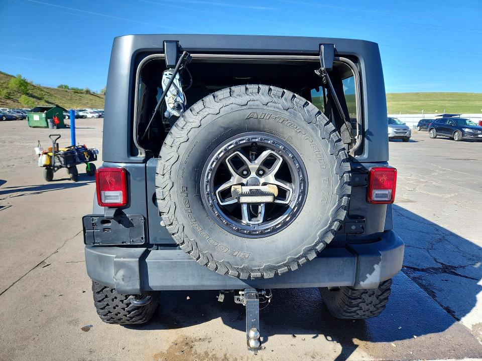 2017 Jeep Wrangler / VIN 1C4BJWFG0HL545042 COPART salvage auction — FRONT END, Salvage Title, sold $3,900 on 2026-08-03 (photo 6)
