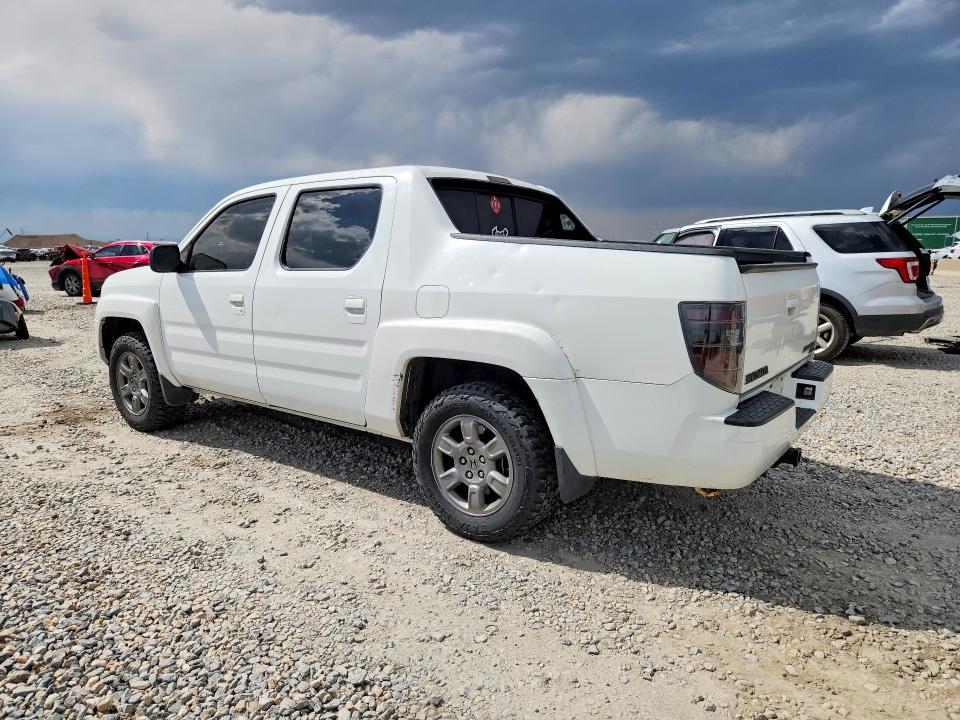 2007 Honda Ridgeline VIN 2HJYK16397H509235 COPART salvage auction — HAIL, CO - CERTIFICATE OF TITLE (P), sold $1,250 on 2026-07-09 (photo 2)