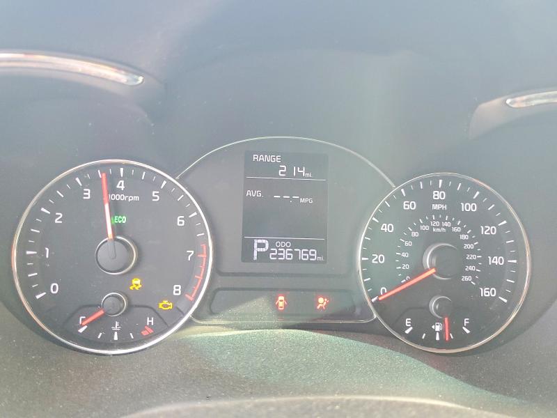 2016 Kia Forte VIN KNAFK4A63G5607261 COPART salvage auction — FRONT END, Tx - Salvage Vehicle Title, sold $150 on 2026-07-30 (photo 9)
