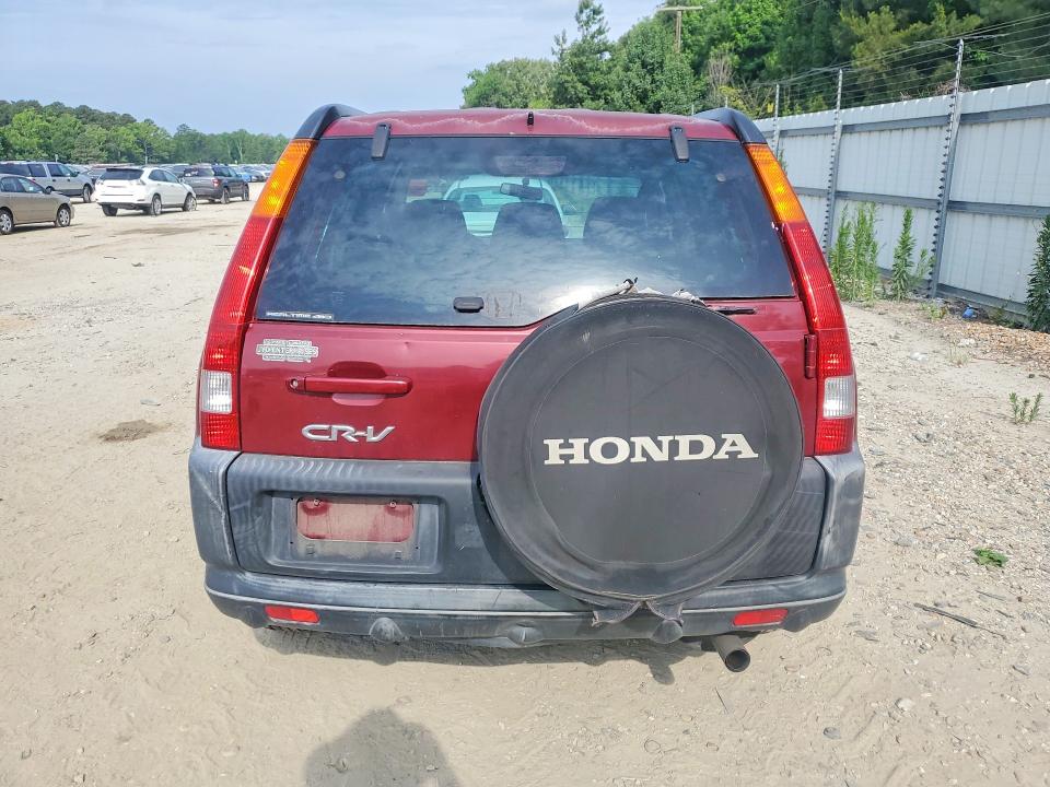 2003 Honda Cr-v VIN JHLRD78833C038391 COPART salvage auction — FRONT END, VA - CERT OF TITLE - SALVAGE, sold $850 on 2026-07-14 (photo 6)