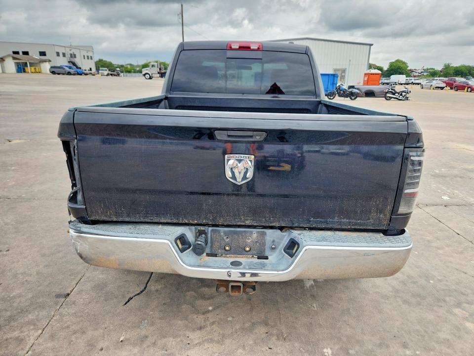 2009 Dodge Ram 1500 VIN 1D3HV18TX9S781286 COPART salvage auction — REAR END, TX - SALVAGE VEHICLE TITLE, sold $2,300 on 2026-07-24 (photo 6)