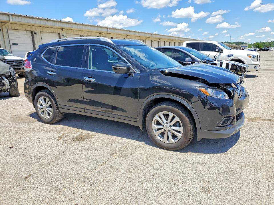 2016 Nissan Rogue VIN KNMAT2MT0GP594974 COPART salvage auction — FRONT END, Ky - Cert Of Title-Salvage, sold $1,500 on 2026-07-09 (photo 4)