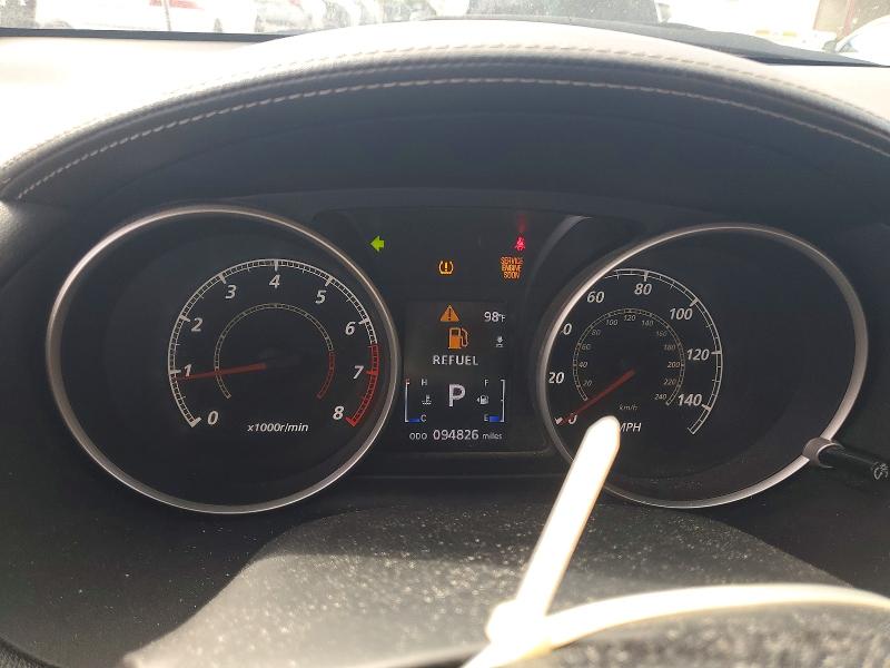 2010 Mitsubishi Outlander VIN JA4JS4AX3AZ006545 COPART salvage auction — HAIL, Tx - Certificate Of Title, sold $2,300 on 2026-07-27 (photo 9)