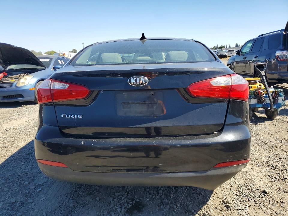2014 Kia Forte VIN KNAFX4A60E5239362 COPART salvage auction — FRONT END, Ca - Salvage Certificate, sold $675 on 2026-07-21 (photo 6)