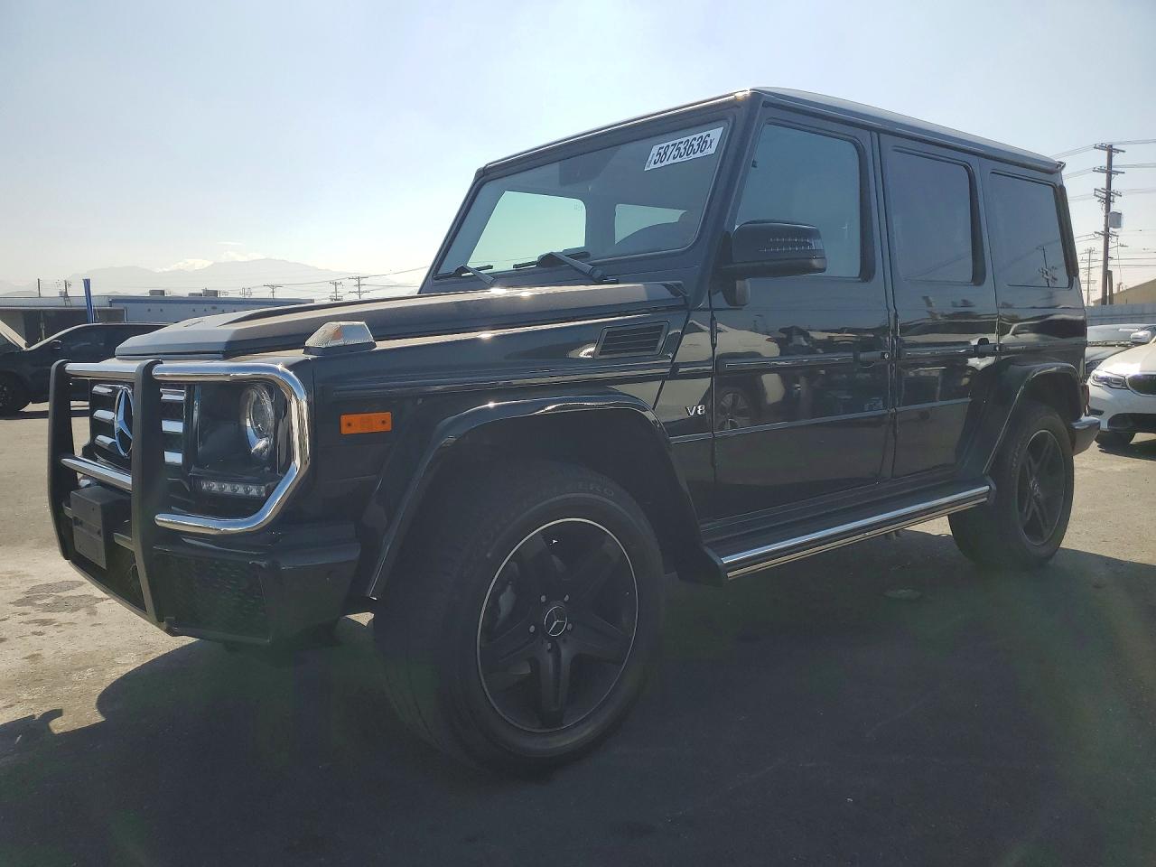 2018 Mercedes-Benz G-Class VIN WDCYC3KH1JX287155 — COPART salvage auction photo