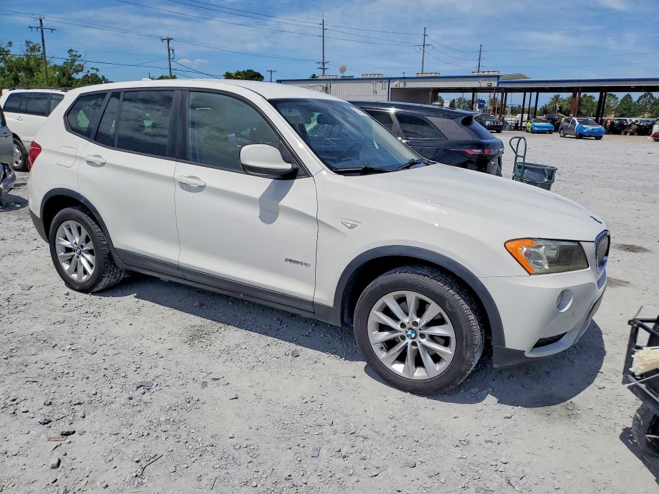 2014 BMW X3 VIN 5UXWX9C59E0D31220 COPART salvage auction — SIDE, Fl - Certificate Of Destruction, sold $1,000 on 2026-07-10 (photo 4)