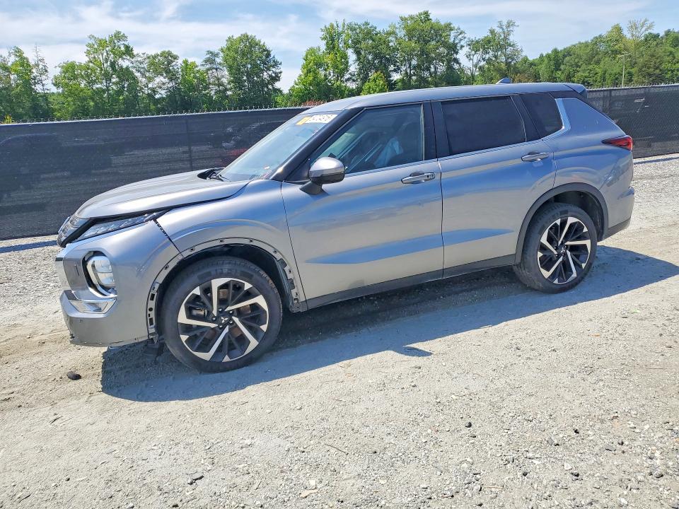 2024 Mitsubishi Outlander VIN JA4J4VA88RZ018811 COPART salvage auction — FRONT END, Wv - Salvage Certificate, sold $6,600 on 2026-07-27 (photo 1)