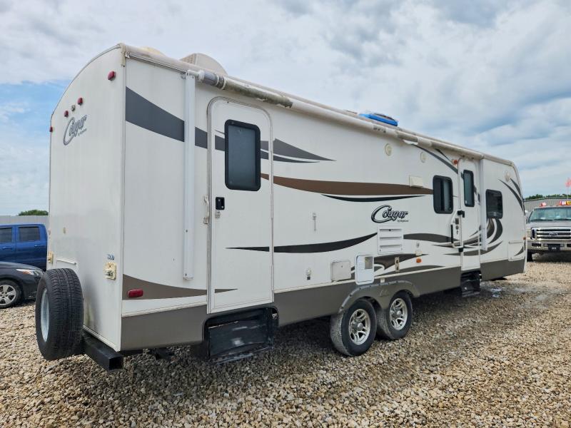 2012 Keys Cougar VIN 4YDT28R21CV503566 COPART salvage auction — HAIL, MO - SALVAGE CERTIFICATE OF TITLE, sold $2,400 on 2026-07-30 (photo 4)