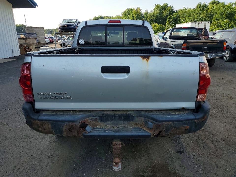 2006 Toyota Tacoma VIN 5TEUX42N46Z212504 COPART salvage auction — REAR END, Vt - Certificate Of Title, sold $3,950 on 2026-07-03 (photo 6)