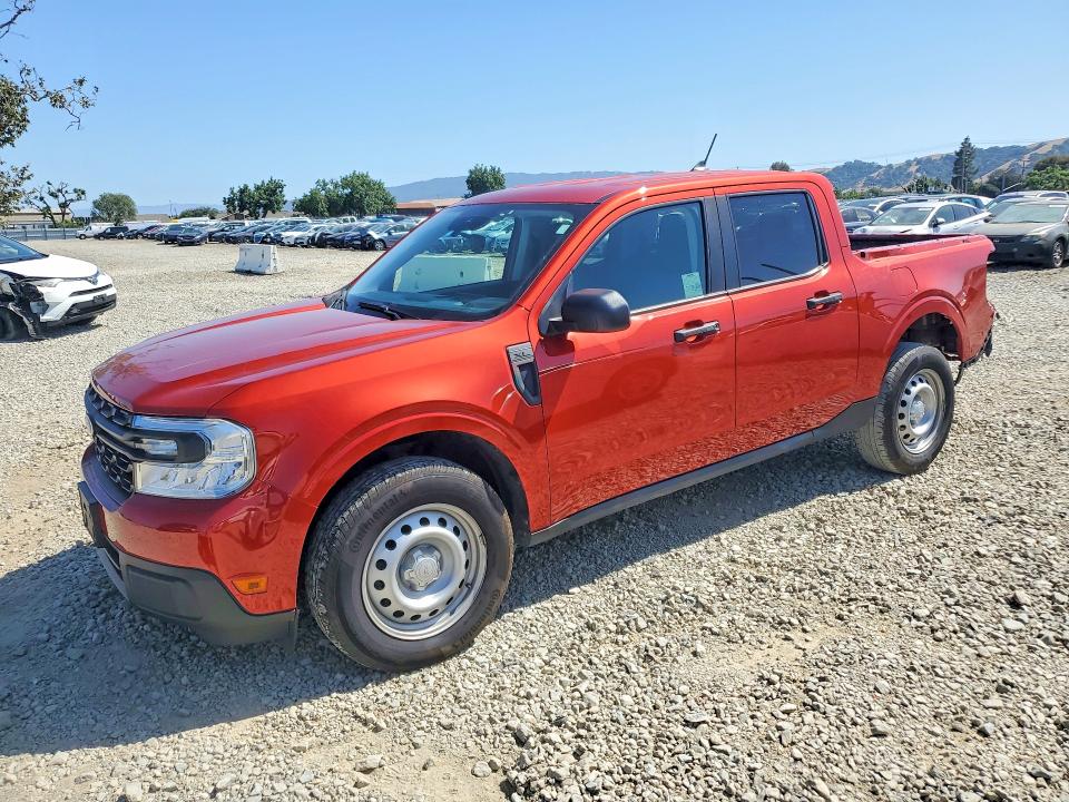 2024 Ford Maverick VIN 3FTTW8A96RRA61230 COPART salvage auction — REAR END, Ca - Salvage Certificate, sold $9,000 on 2026-07-09 (photo 1)