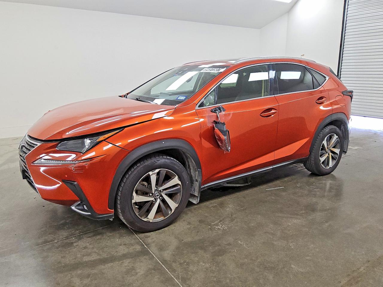 2021 Lexus NX 300 VIN JTJGARDZ6M2259723 COPART salvage auction — Front End, IL - CERTIFICATE OF TITLE, sold $6,100 on 2026-07-02 (photo 1)