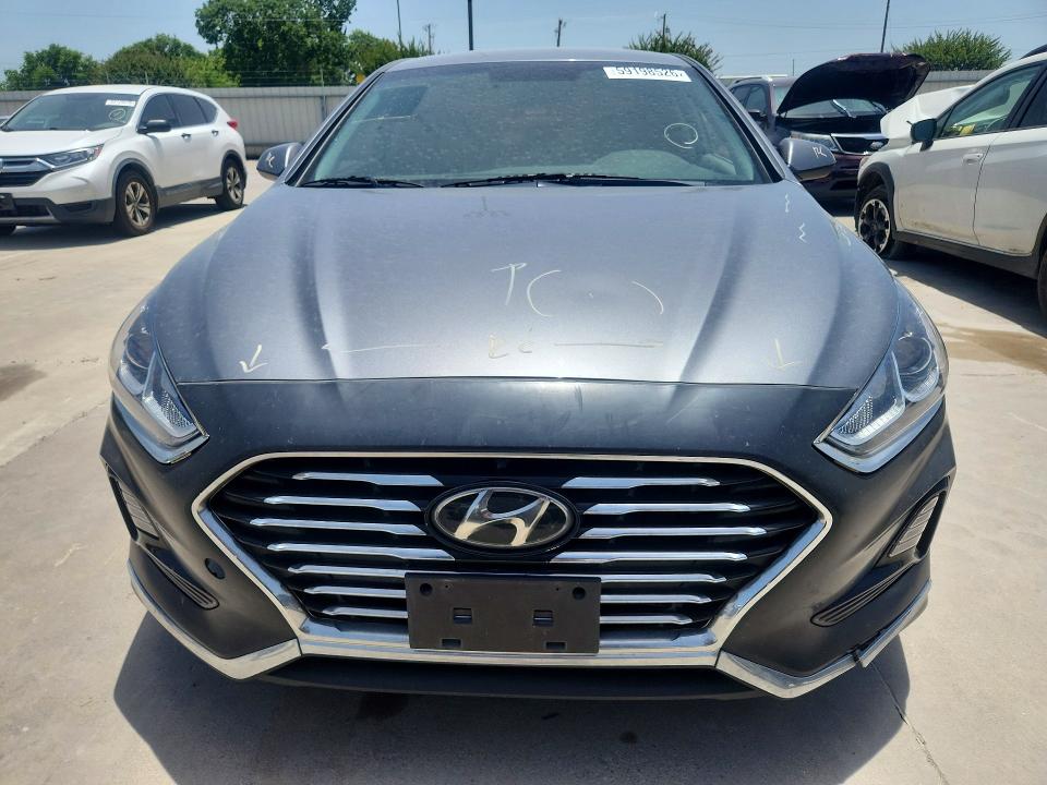 2019 Hyundai Sonata VIN 5NPE24AF6KH765391 COPART salvage auction — REAR END, Tx - Salvage Vehicle Title, sold $1,800 on 2026-07-09 (photo 5)