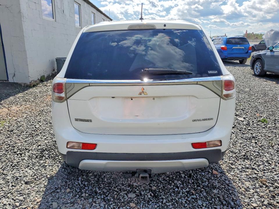 2015 Mitsubishi Outlander VIN JA4AZ3A33FZ005857 COPART salvage auction — FRONT END, Ny - Mv-907A Salvage Certificate, sold $850 on 2026-07-14 (photo 6)