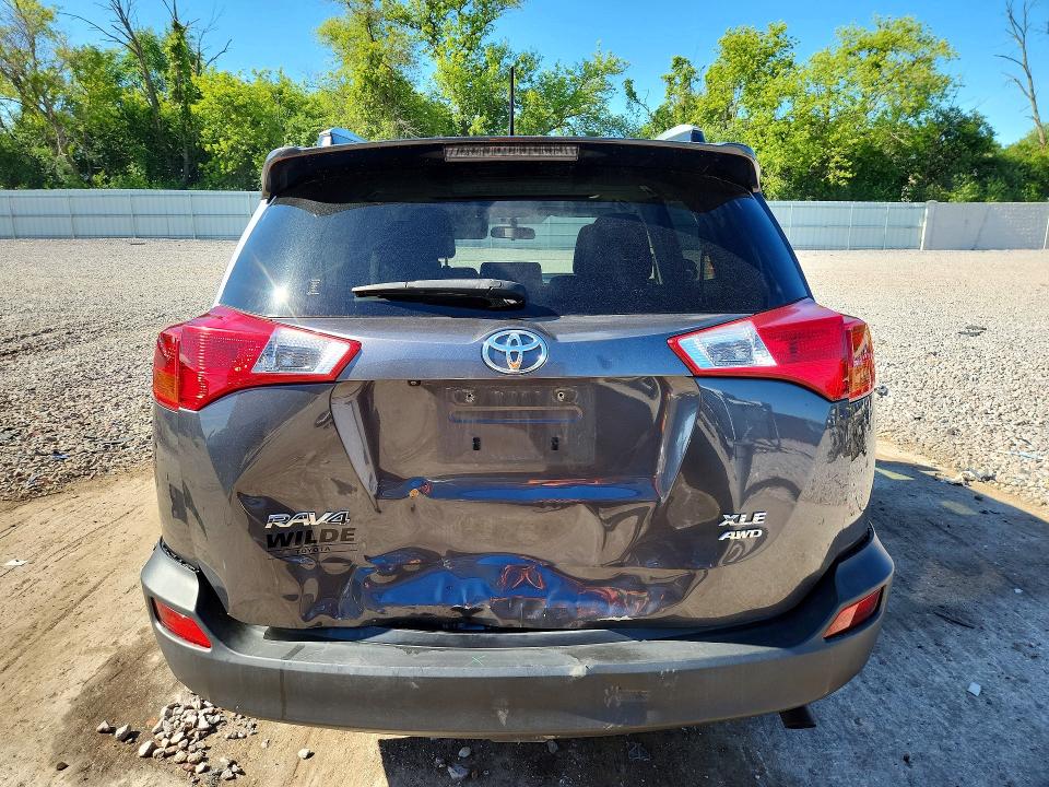 2013 Toyota VIN JTMRFREV8DD009574 COPART salvage auction — REAR END, Wi - Certificate Of Title, sold $6,000 on 2026-07-06 (photo 6)