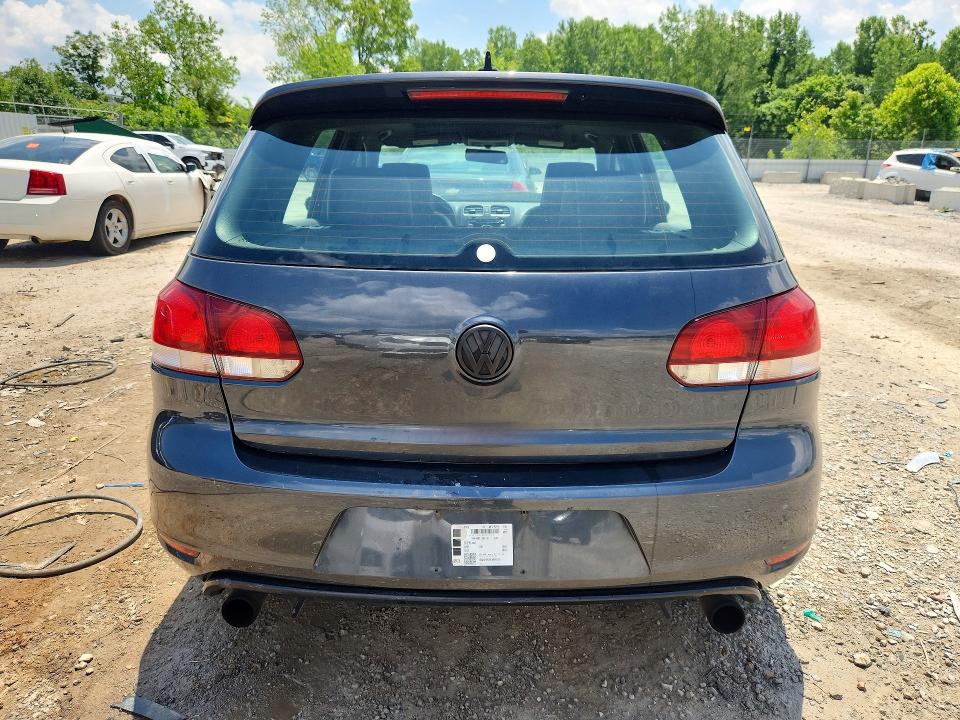 2014 Volkswagen Gti VIN WVWGD7AJ5EW006528 COPART salvage auction — FRONT END, KY - CERT OF TITLE-SALVAGE, sold $1,800 on 2026-07-27 (photo 6)