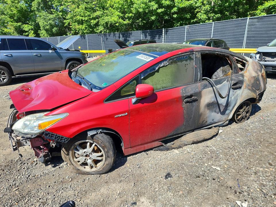 2010 Toyota Prius VIN JTDKN3DU0A0028892 COPART salvage auction — Burn Interior, Md - Cert Of Salvage > 75% Damage, sold $200 on 2026-07-10 (photo 1)
