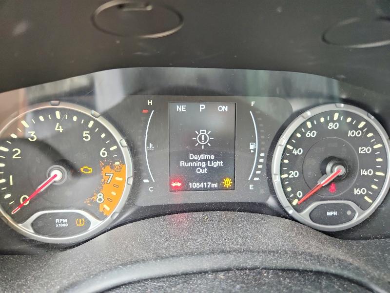 2017 Jeep Renegade VIN ZACCJBAB6HPE92948 COPART salvage auction — FRONT END, Va - Certificate Of Title, sold $850 on 2026-07-07 (photo 9)