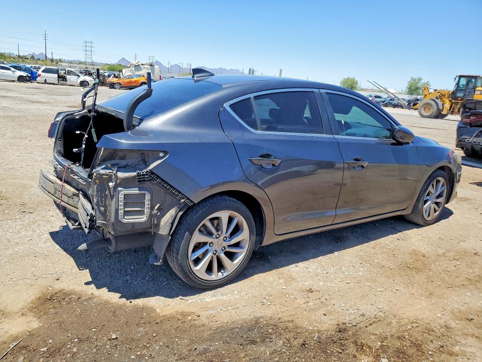 2016 Acura Ilx VIN 19UDE2F38GA016324 COPART salvage auction — REAR END, AZ - CERT OF TITLE - SALVAGE, sold $2,400 on 2026-07-10 (photo 3)