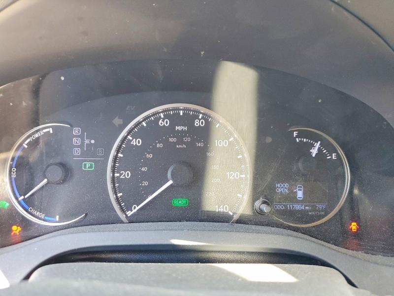 2015 Lexus Ct VIN JTHKD5BH1F2234740 COPART salvage auction — FRONT END, Il - Salvage Certificate, sold $4,400 on 2026-07-24 (photo 9)
