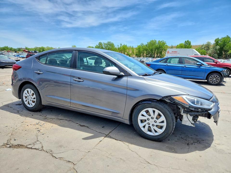 2018 Hyundai VIN 5NPD74LFXJH383308 COPART salvage auction — VANDALISM, Co - Certificate Of Title, sold $1,550 on 2026-07-22 (photo 4)