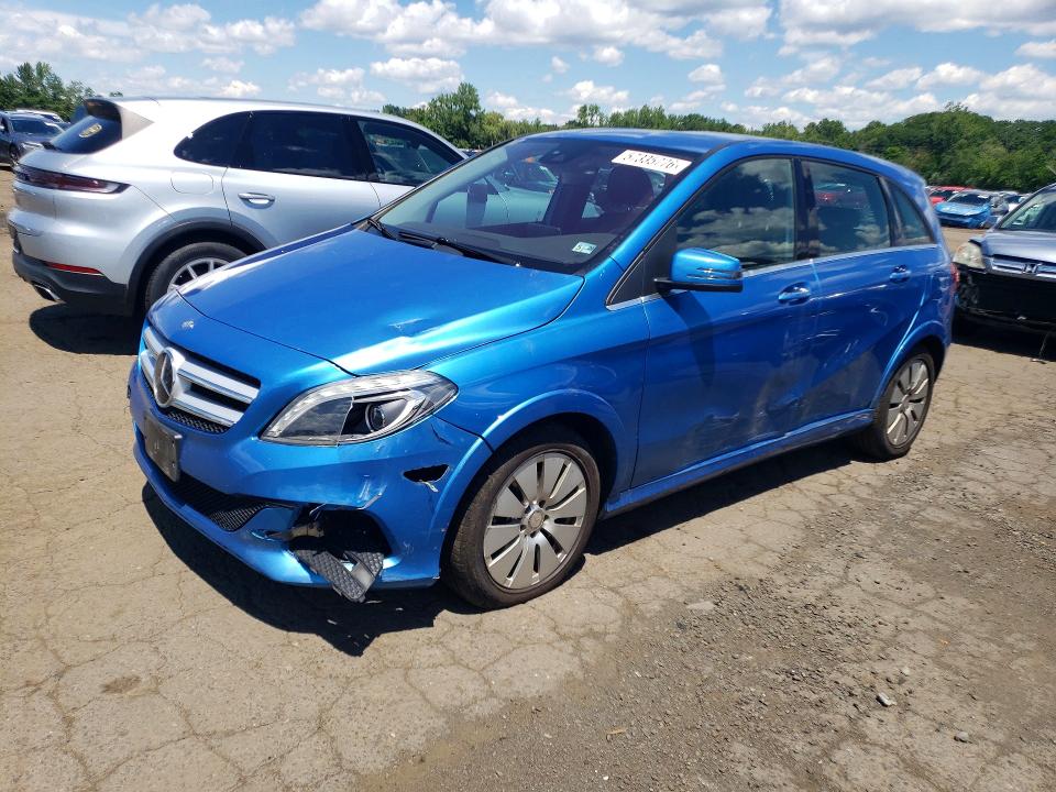 2015 Mercedes-benz B-klasse VIN WDDVP9AB5FJ004527 COPART salvage auction — FRONT END, Ct - Cert Of Title-Salvage, sold $1,150 on 2026-07-07 (photo 1)