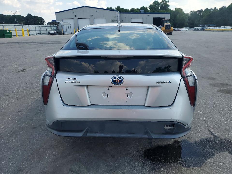 2016 Toyota Prius VIN JTDKARFU2G3003169 COPART salvage auction — REAR END, Ca - Dealer Only Clean Title (P), sold $4,200 on 2026-07-27 (photo 6)