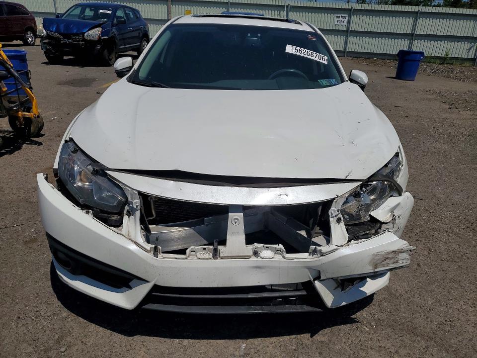 2018 Honda Civic VIN JHMFC1F77JX028414 COPART salvage auction — FRONT END, Pa - Certificate Of Salvage, sold $2,350 on 2026-07-14 (photo 5)