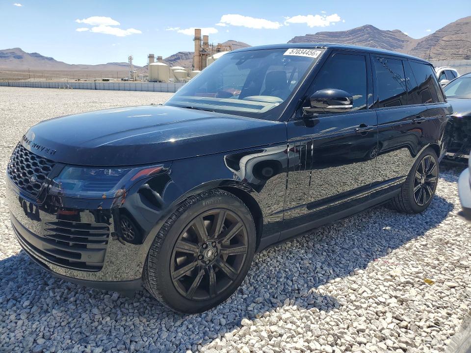 2020 Land rover RANGE ROVER VIN SALGR2SU8LA579343 COPART salvage auction — REAR END, NV - SALVAGE TITLE, sold $28,000 on 2026-07-27 (photo 1)