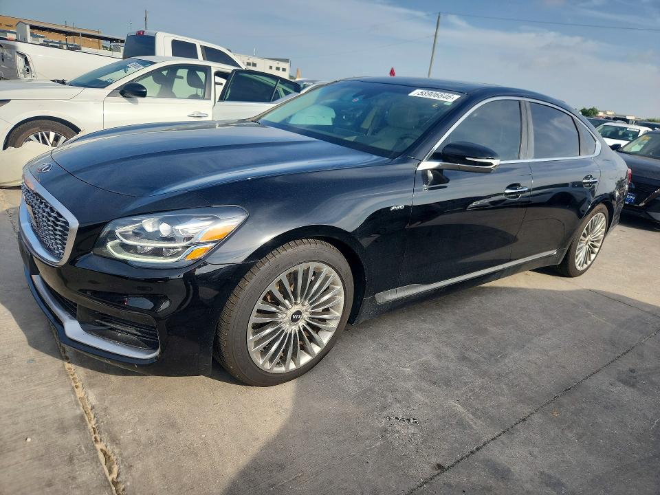 2019 Kia K900 VIN KNAS34J69K6014471 — COPART salvage auction photo
