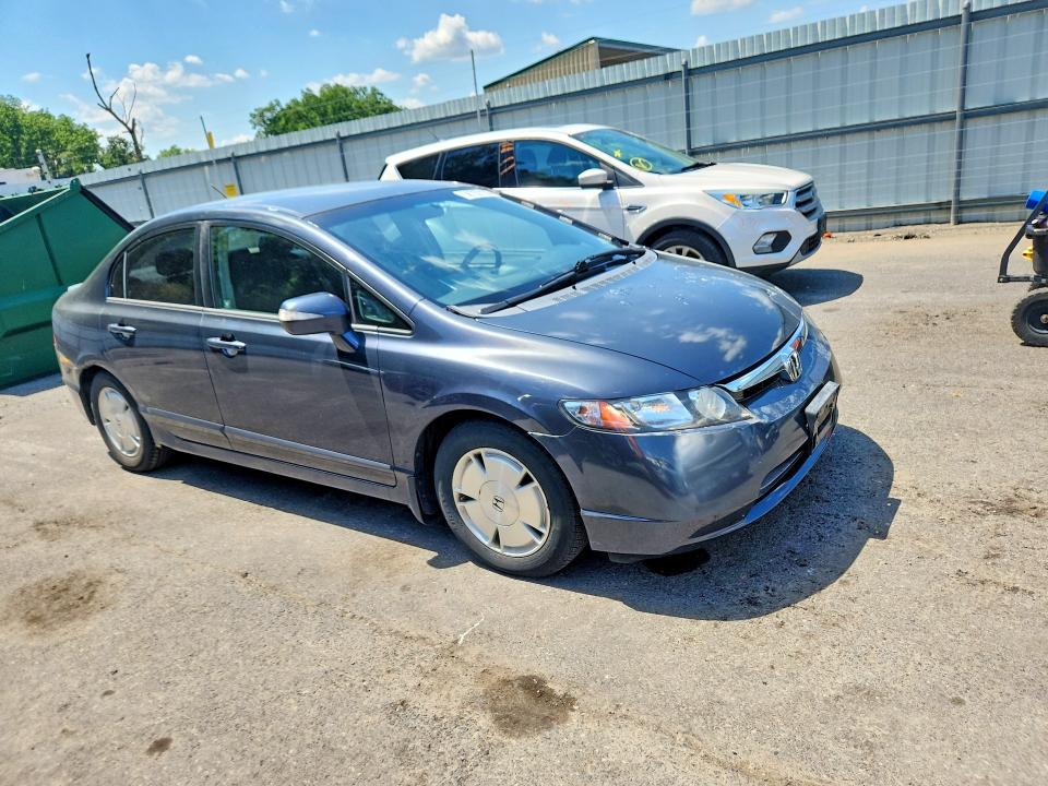 2006 Honda Civic VIN JHMFA36236S011376 COPART salvage auction — SIDE, Nj - Cert Of Title-Salvage, sold $150 on 2026-07-28 (photo 4)