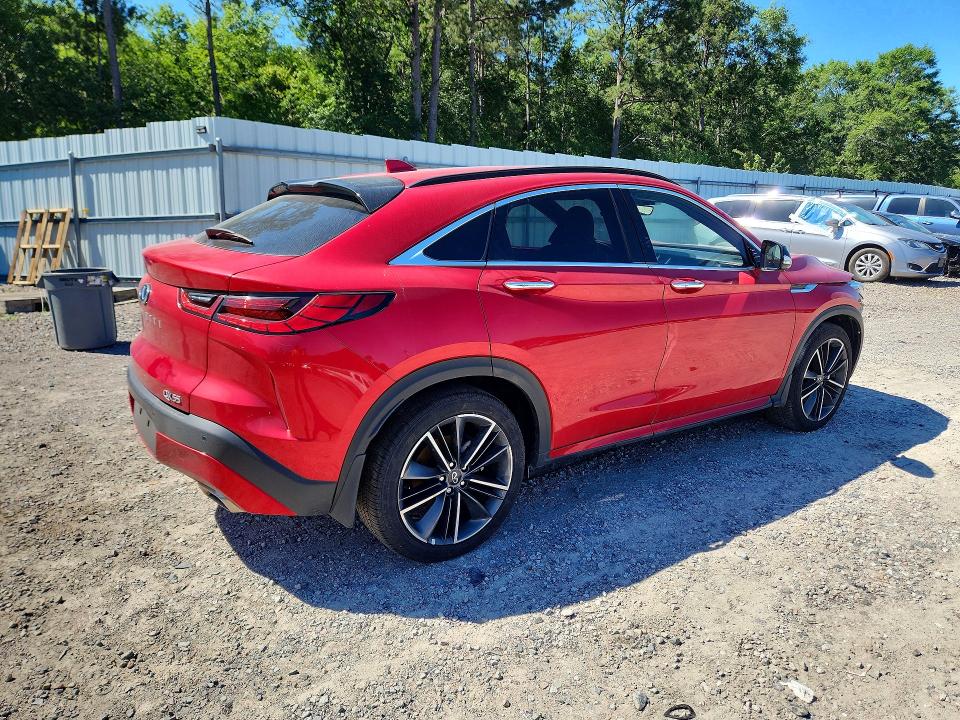 2025 Infiniti Qx55 VIN 3PCAJ5LR9SF100711 COPART salvage auction — FRONT END, Ga - Cert Of Title-Salvage, sold $11,700 on 2026-07-20 (photo 3)