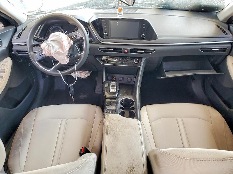 2023 Hyundai Sonata VIN KMHL24JA8PA252360 COPART salvage auction — FRONT END, AL - CERTIFICATE OF TITLE, sold $250 on 2026-07-23 (photo 8)
