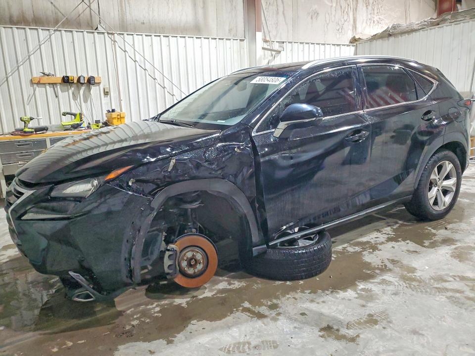 2017 Lexus VIN JTJBARBZ5H2121495 COPART salvage auction — FRONT END, Ok - Cert Of Title-Salvage, sold $175 on 2026-07-29 (photo 1)