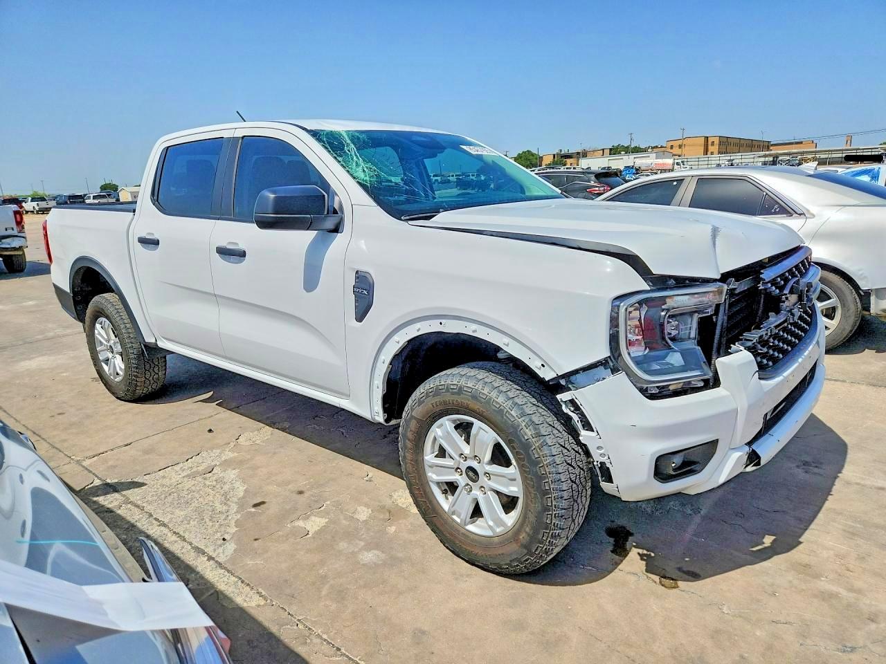 2024 Ford Ranger VIN 1FTER4BHXRLE45458 COPART salvage auction — Front End, TX - SALVAGE VEHICLE TITLE, sold $13,800 on 2026-07-06 (photo 4)
