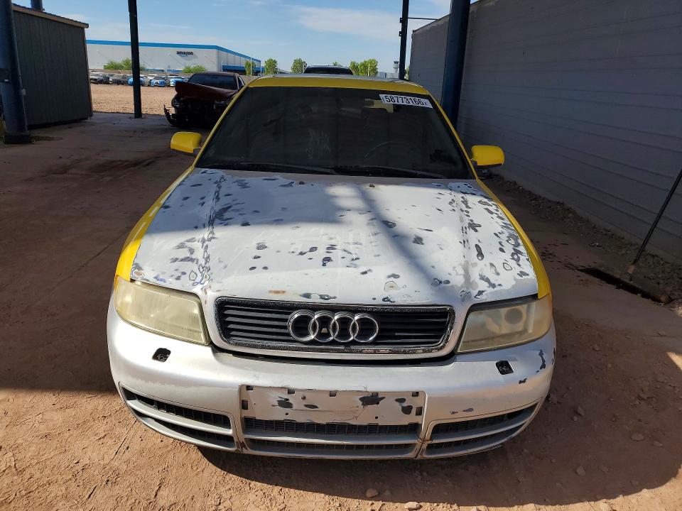 2000 Audi S4 VIN WAUDD68D1YA046214 COPART salvage auction — MINOR DENT/SCRATCHES, AZ - CERT OF TITLE-RESTORED SALVAGE, sold $2,450 on 2026-07-31 (photo 5)