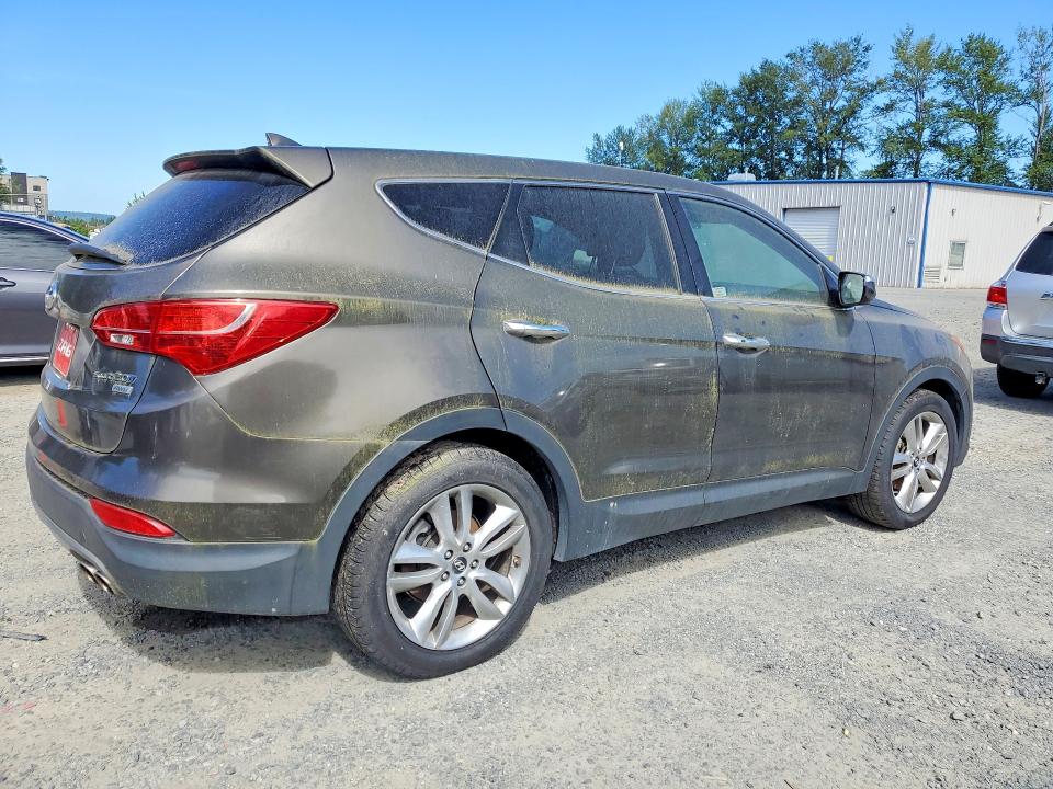 2013 Hyundai Santa fe VIN 5XYZWDLA8DG008252 COPART salvage auction — MINOR DENT/SCRATCHES, Wa - Vehicle Cert Of Ownership-Titl, sold $1,050 on 2026-07-13 (photo 3)