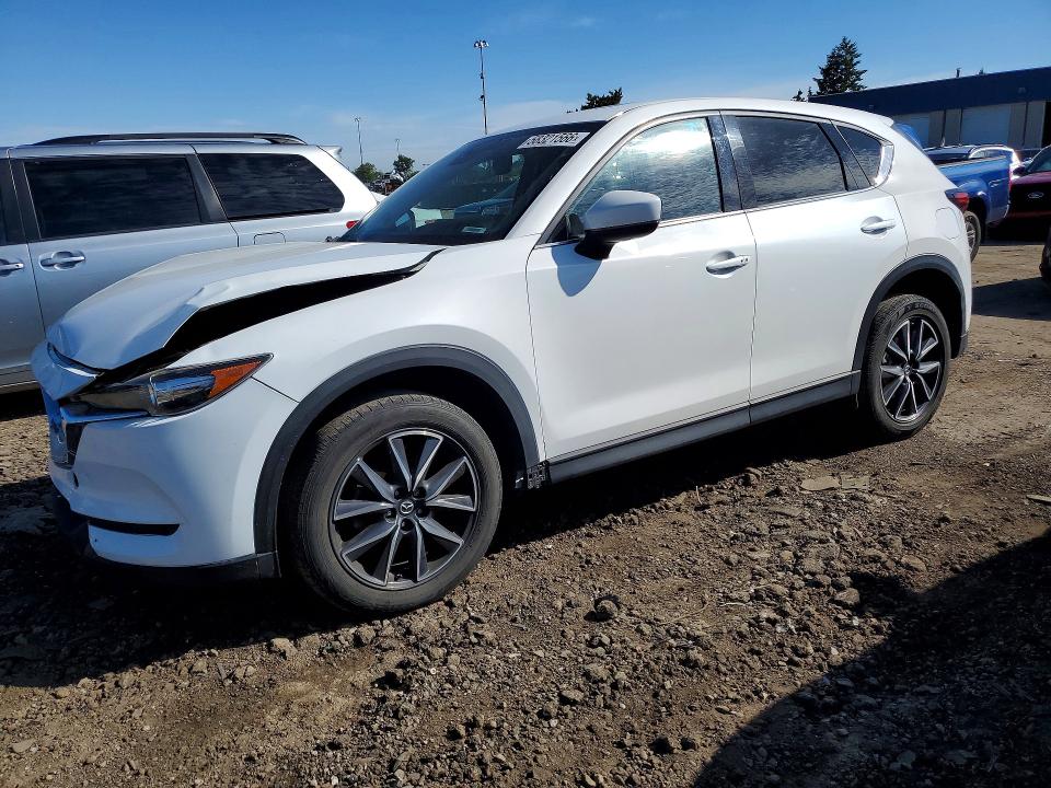 2017 Mazda Cx-5 VIN JM3KFBDL1H0115975 COPART salvage auction — FRONT END, Mi - Certificate Of Title, sold $5,900 on 2026-07-10 (photo 1)