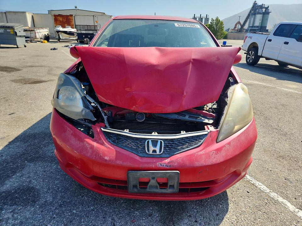 2012 Honda VIN JHMGE8H37CC038923 COPART salvage auction — FRONT END, Ca - Salvage Certificate, sold $425 on 2026-07-31 (photo 5)