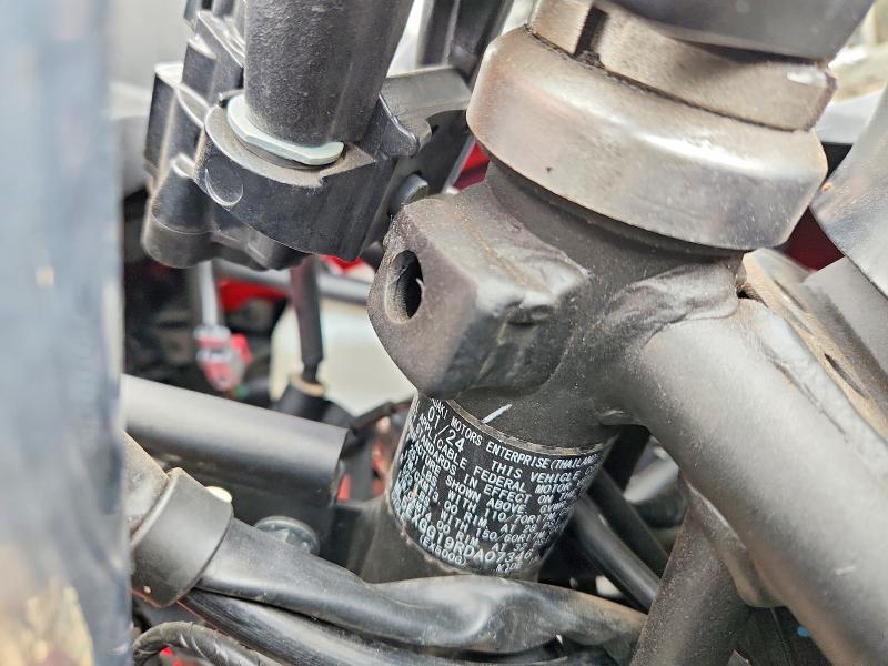 2024 Kawasaki Zx VIN ML5EXGG19RDA07346 COPART salvage auction — SIDE, Ca - Salvage Certificate, sold $1,500 on 2026-07-02 (photo 9)