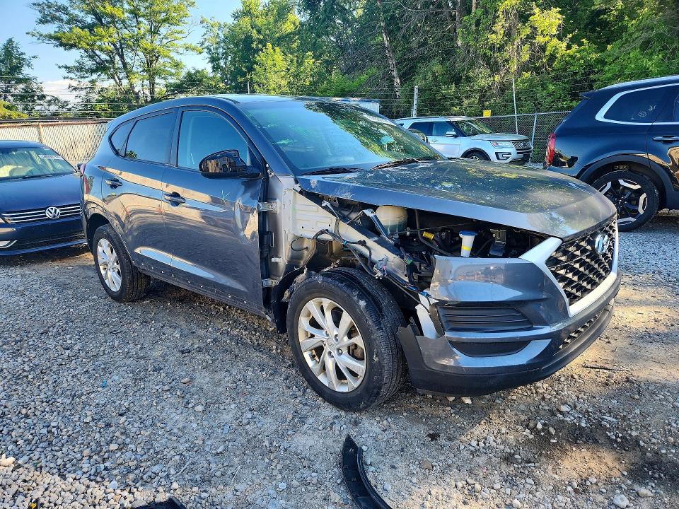 2019 Hyundai Tucson VIN KM8J2CA46KU005342 COPART salvage auction — FRONT END, Oh - Cert Of Title-Salvage, sold $4,200 on 2026-07-22 (photo 4)