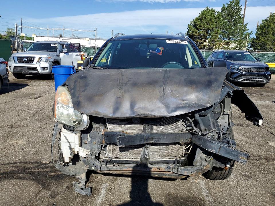 2014 Nissan Rogue VIN JN8AS5MV2EW722211 COPART salvage auction — FRONT END, Co - Salvage Title, sold $400 on 2026-07-16 (photo 5)