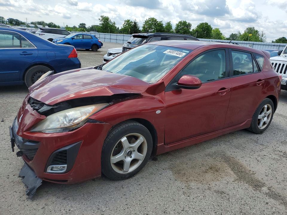 2010 Mazda 3 VIN JM1BL1H55A1106090 COPART salvage auction — UNDERCARRIAGE, On - Permit Salvage, sold $375 on 2026-07-07 (photo 1)