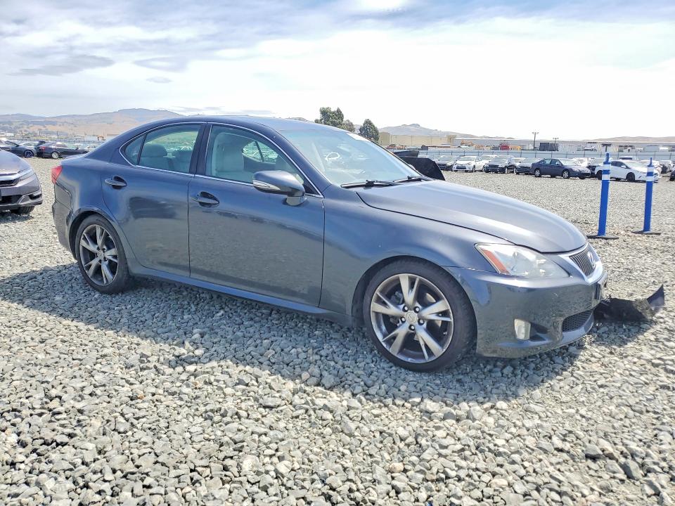 2009 Lexus Is VIN JTHBK262395104245 COPART salvage auction — FRONT END, Ca - Salvage Certificate, sold $1,550 on 2026-07-20 (photo 4)