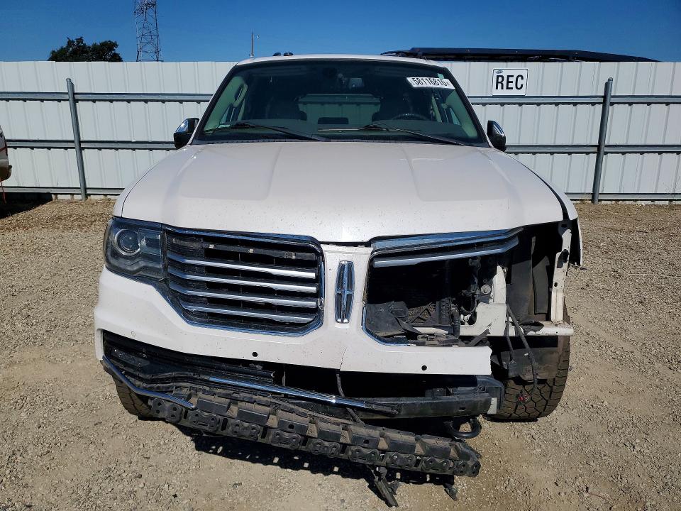2016 Lincoln Navigator VIN 5LMJJ3JT1GEL03368 COPART salvage auction — FRONT END, Ca - Salvage Certificate, sold $300 on 2026-07-24 (photo 5)
