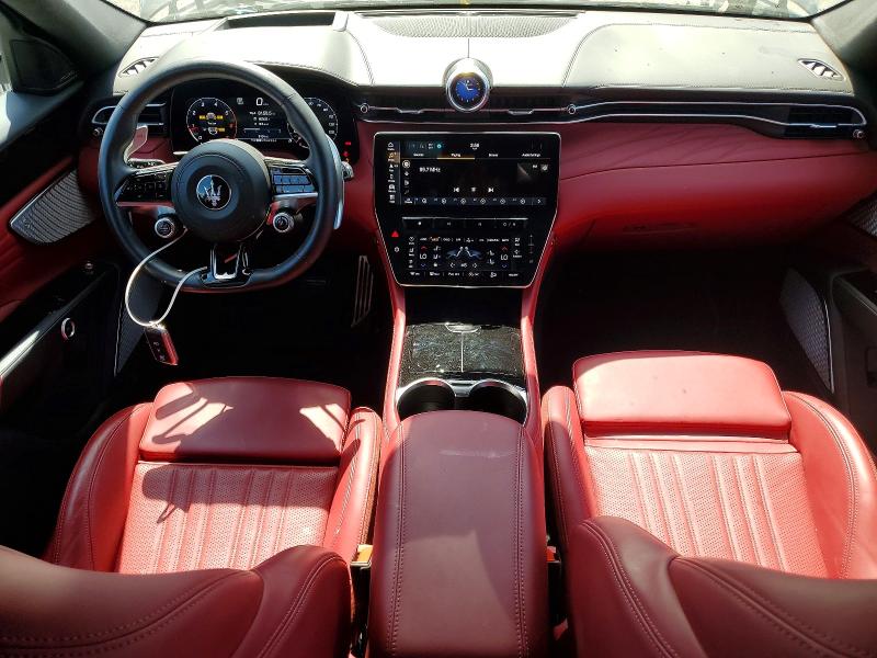 2023 Maserati VIN ZN682AVM5P7433781 COPART salvage auction — FRONT END, Ca - Salvage Certificate, sold $26,750 on 2026-08-07 (photo 8)