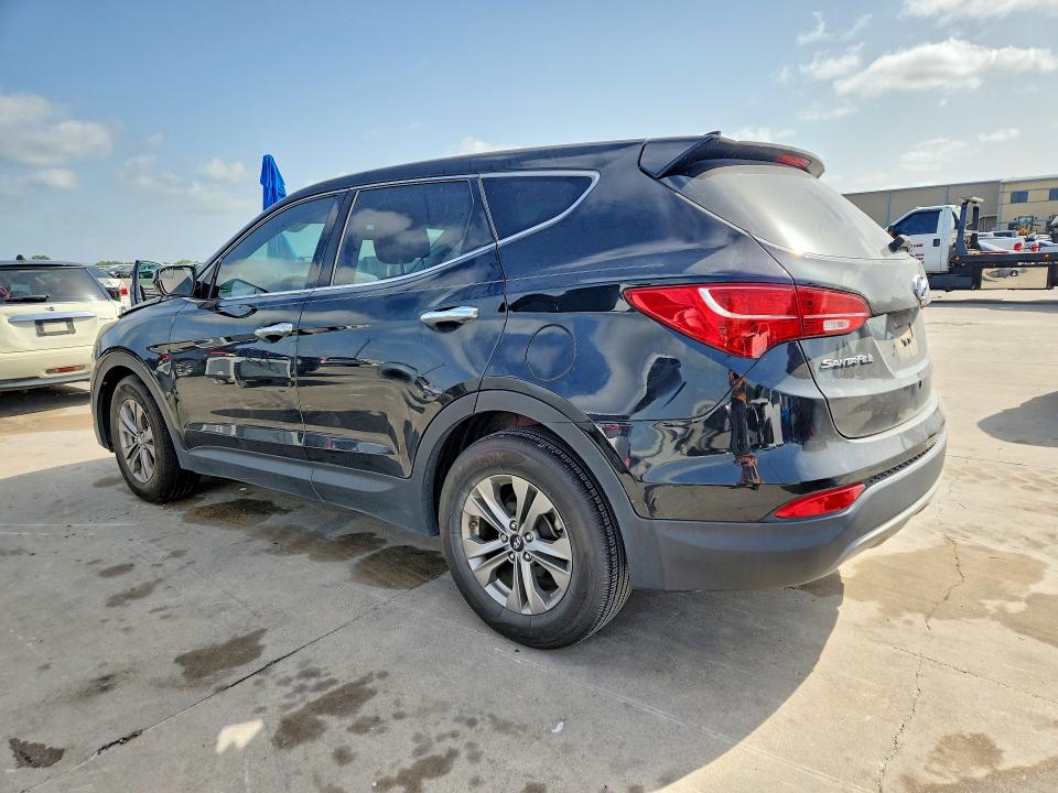 2016 Hyundai Santa fe VIN 5XYZT3LB1GG360377 COPART salvage auction — FRONT END, TX - SALVAGE VEHICLE TITLE (P), sold $1,850 on 2026-07-16 (photo 2)