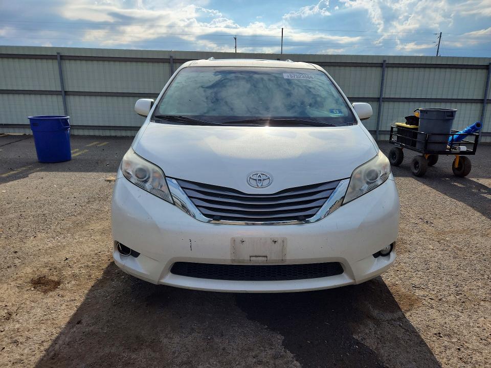 2016 Toyota Sienna VIN 5TDYK3DC8GS736064 COPART salvage auction — REAR END, PA - CERTIFICATE OF SALVAGE, sold $175 on 2026-07-31 (photo 5)