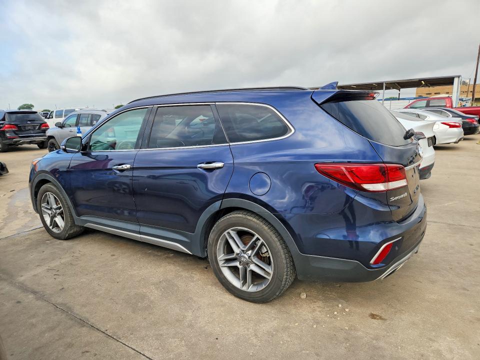 2017 Hyundai Santa fe VIN KM8SRDHF9HU167200 COPART salvage auction — HAIL, Az - Certificate Of Title (P), sold $4,450 on 2026-07-27 (photo 2)